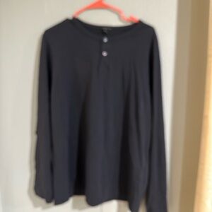 Theory long sleeve t  shirt like new size XL